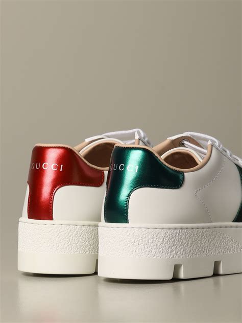 gucci shoes blk white|white gucci shoes with fur.